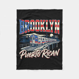 Brooklyn Puerto Ricaanse Sandwich Shop Erfgoed Nie Fleece Deken
