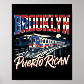 Brooklyn Puerto Ricaanse Sandwich Shop Erfgoed Nie Poster