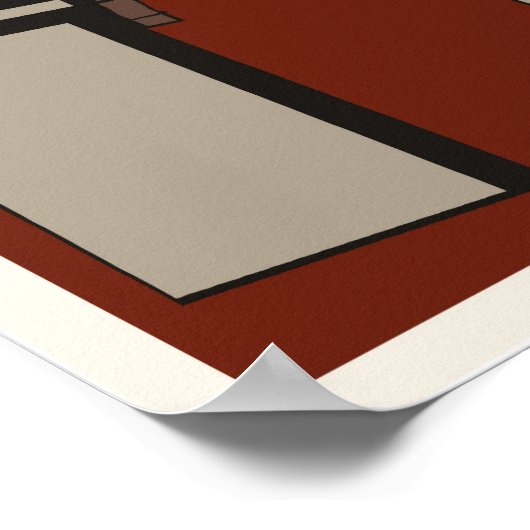 Brooklyn reisposter poster (Hoek)