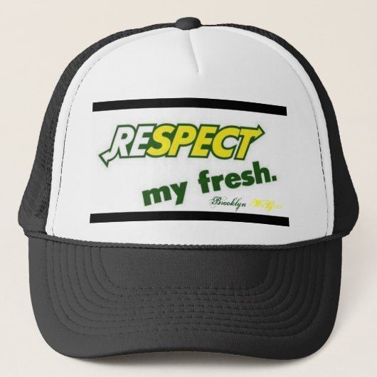 Brooklyn... respecteer mijn Fresh Trucker Pet (Voorkant)