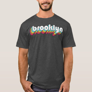 Brooklyn Retro Typografie Ontwerp T-shirt