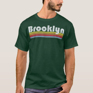Brooklyn Retro Vintage 70-80-90-jaren Mannen Chris T-shirt