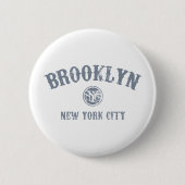 *Brooklyn Ronde Button 5,7 Cm (Voorkant)