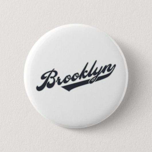 *Brooklyn Ronde Button 5,7 Cm (Voorkant)
