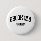 Brooklyn Ronde Button 5,7 Cm (Voorkant)
