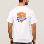 Brooklyn Schild met Swoosh-ontwerp T-shirt (Achterkant)