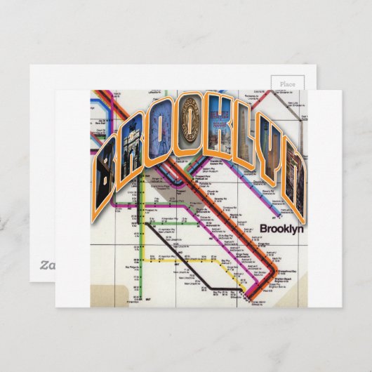 Brooklyn Shirt Briefkaart (Voorkant / Achterkant)