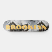 Brooklyn skateboard bruggen spinnenwebben NYC (Horizontaal)