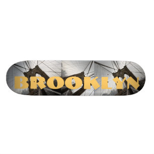 Brooklyn skateboard bruggen spinnenwebben NYC