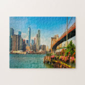 Brooklyn Skyline. Jigzaag Puzzle Legpuzzel (Horizontaal)