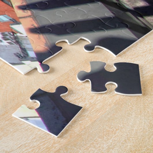 Brooklyn Skyline.Kerstgroetings Legpuzzel (Zijkant)