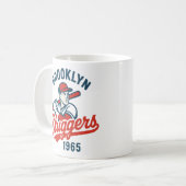 Brooklyn Sluggers 1965 - honkbal Koffiemok (Voorkant links)
