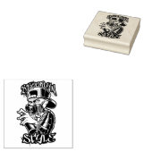 Brooklyn stijl graffiti rubberstempel (Gestempeld)