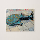 Brooklyn Street Art. Jigzaag Puzzle Legpuzzel (Horizontaal)