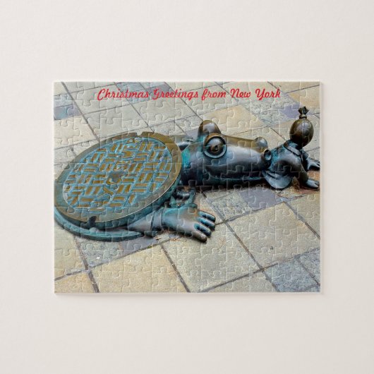 Brooklyn Street Art. Jigzaag Puzzle Legpuzzel (Horizontaal)