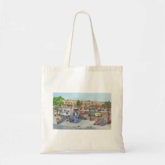 Brooklyn Street Tote Bag (Voorkant)