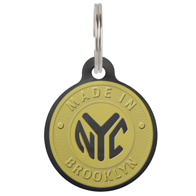 Brooklyn Subway Token Huisdierpenning (Voorkant)