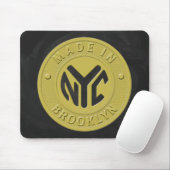 Brooklyn Subway Token Muismat (Met muis)