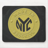 Brooklyn Subway Token Muismat (Voorkant)