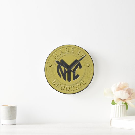 Brooklyn Subway Token Ronde Klok (Huis)