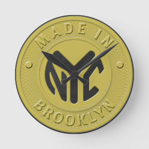 Brooklyn Subway Token Ronde Klok