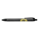 Brooklyn Subway Token Zwarte Inkt Pen (Bovenkant)