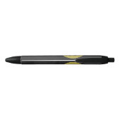 Brooklyn Subway Token Zwarte Inkt Pen (Achterkant)