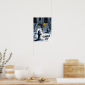 Brooklyn Summer Joy Brandkraan Kunst Poster (Keuken)