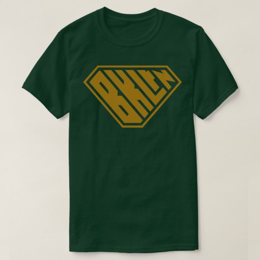 Brooklyn SuperEmpowered Gold T-shirt (Design voorkant)