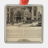 Brooklyn Tabernacle Great Organ Built Metalen Ornament (Voorkant)