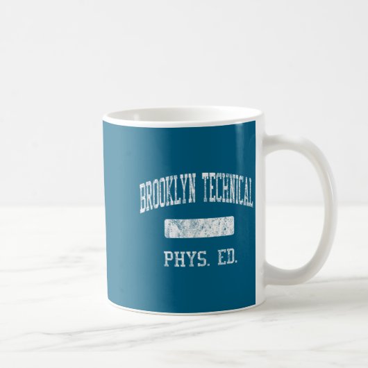 Brooklyn technische middelbare school hs brooklyn koffiemok (Rechts)