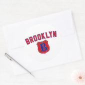 Brooklyn Throwback Ronde Sticker (Envelop)