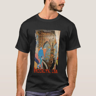 Brooklyn, Verenigde Staten (zwart) T-shirt