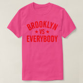 Brooklyn versus iedereen t-shirt (Design voorkant)