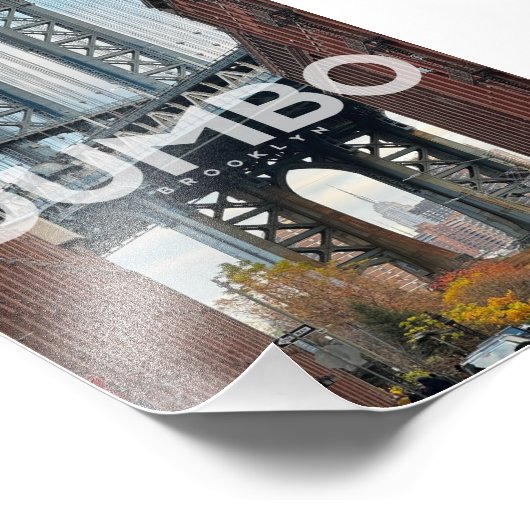 Brooklyn Wall Art Foto Afdruk (Hoek)