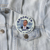 Brooklyn wil Andy Cuomo voor President 2016 Ronde Button 7,6 Cm (In situ)