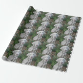 Brooklyn's Garden Party - Weimaraner Dog Cadeaupapier (Uitgerold)