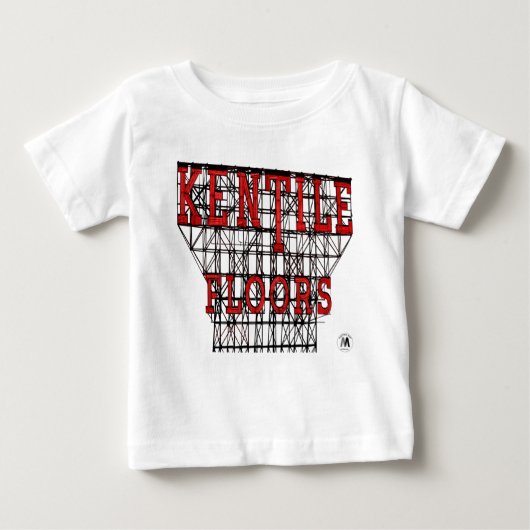 Brooklyn's Kentile Floors Sign Baby T-shirt (Voorkant)