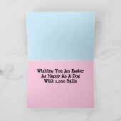 Brooklyn's Pasen - Weimaraner Dog / Puppy Kaart (Binnen)