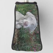 Brooklyn's Weimaraner Dog Golf Putter Head Hoesje Golfheadcover (Draai 90)