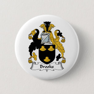 Brooks Family Crest Ronde Button 5,7 Cm