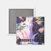 Brooks Herfsten, Alaska Magneet (Voorkant / Achterkant)