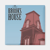 Brooks House Magnet (Voorkant)