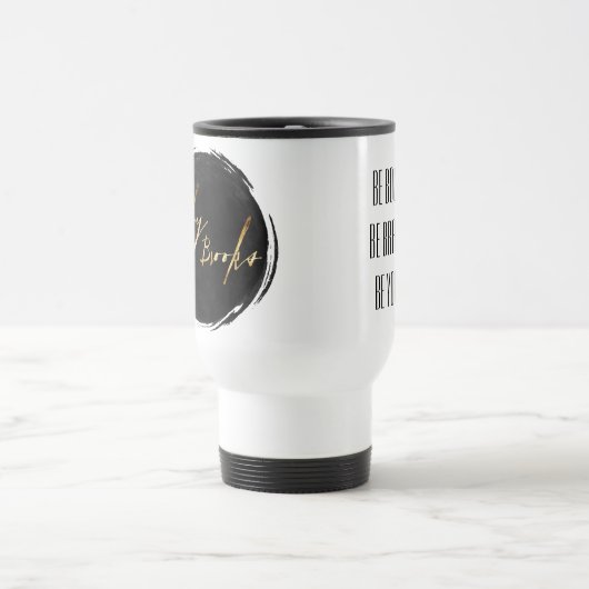 Brooks logo reismoug reisbeker (Center)