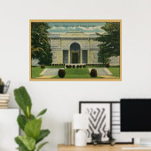 Brooks Memorial Art Gallery Memphis TN Poster (Thuiskantoor)