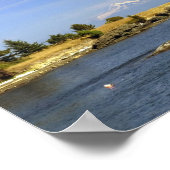 Brooks Point & Mt. Baker - Kunstprint Poster (Hoek)