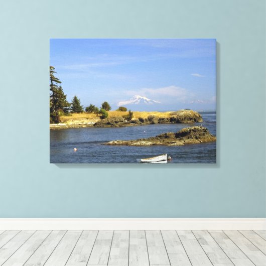 Brooks Point Wrapped Canvas Afdruk (Insitu (Houten vloer))