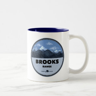 Brooks Range Alaska Kamperen Tweekleurige Koffiemok