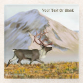 Brooks Range Cariou Glazen Onderzetter (Voorkant)