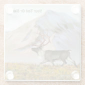 Brooks Range Cariou Glazen Onderzetter (Achterkant)